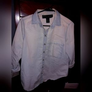 Weathered button up